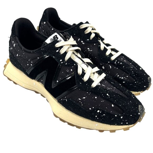 New Balance 327 X Joshua Vides Black White Splatter MS327JSV DS Men size 12 NEW - Picture 10 of 16